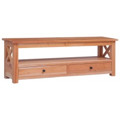 Comoda TV, 120 x 30 x 40 cm, lemn masiv de mahon