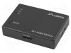 Switch HDMI 4 porturi 0,8m LANBERG HDCP 2.2 HDMI 2.0 negru