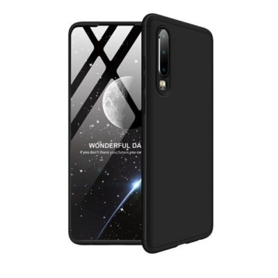 Husa Shield 360 GKK pentru Huawei P30 Pro Black foto