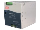 Alimentator: pulsatoriu pentru şină DIN 960W 24VDC 40A OUT: 1: cod: SDR-960-24,