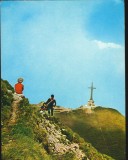 CPI B12392 CARTE POSTALA - MUNTII BUCEGI. MONUMENTUL EROILOR DE PE CARAIMAN