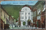 Brasov, strada Atei, Banca Nationala// CP, Circulata, Fotografie