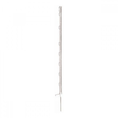 Set 10 st&amp;acirc;lpi plastic ECONOMIC pentru gard electric &amp;ndash; 105 cm foto