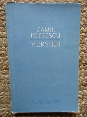 CAMIL PETRESCU - VERSURI foto