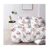 Cumpara ieftin Lenjerie de Pat Bumbac Finet cu 6 Piese Pentru Pat Dublu - SUZ52