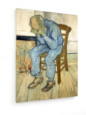 Tablou pe panza (canvas) - Vincent Van Gogh - Mourning old Man - 1890... foto