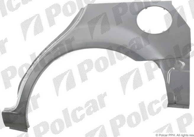 Segment reparatie aripa spate MAZDA 6 (GG/GY), 06.2002-11.2007, partea stanga, modele cu 5 usi,