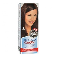 Vopsea de par Silk&amp;Shine, 6 Castaniu, 50ml, Gerocossen
