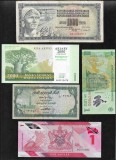 Set 5 bancnote de prin lume adunate (cele din imagini) #253, Europa