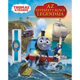 Thomas a gőzmozdony - Az elveszett kincs legend&aacute;ja - mesek&ouml;nyv kark&ouml;tővel