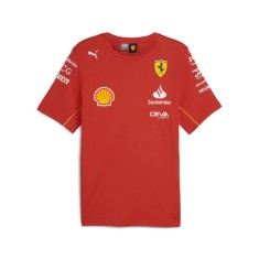 Ferrari tricou de bărbați Driver red F1 Team 2024 - XXL