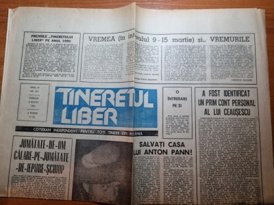 tineretul liber 9 martie 1991- art john lennon foto