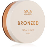 MUA Makeup Academy Bronzed crema Bronzant&atilde; culoare Toffee 14 g