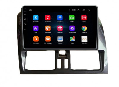Navigatie Auto Multimedia cu GPS Volvo XC60 (2013 - 2017), Android, Display 9 inch, 2GB RAM +32 GB ROM, Internet, 4G, Aplicatii, Waze, Wi-Fi, USB, Blu foto