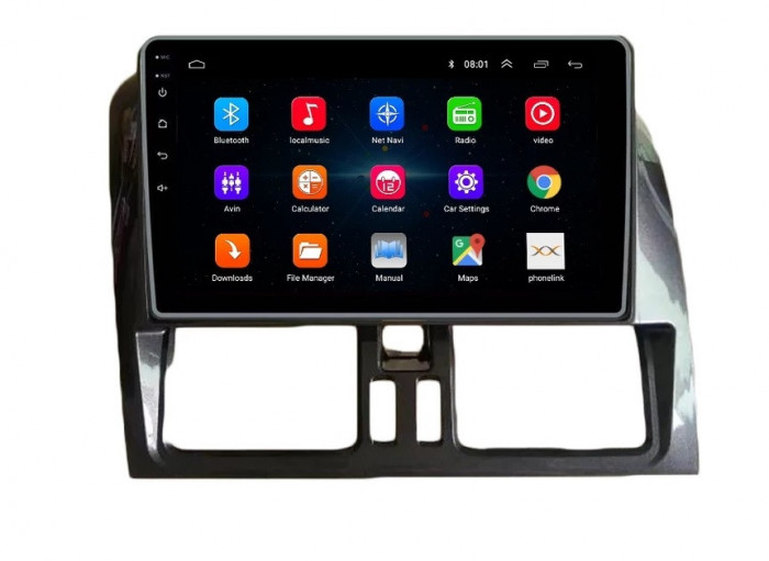 Navigatie Auto Multimedia cu GPS Volvo XC60 (2013 - 2017), Android, Display 9 inch, 2GB RAM +32 GB ROM, Internet, 4G, Aplicatii, Waze, Wi-Fi, USB, Blu