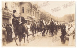 205 - SIBIU, Defilare, Romania - old postcard, real Photo - 1933, Circulata, Printata