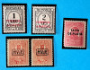 TIMBRE ROMANIA -LOT TIMBRE TAXA DE PLATA -TIMBRUL AVIATIEI+ M.V.I.R 10 LEI -MNH, Nestampilat