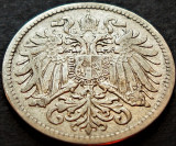Moneda istorica 10 HELLER - AUSTRIA (AUSTRO-UNGARIA), anul 1895 * cod 2909