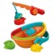Set Pescuit, Clementoni, Bebe, Multicolor, Plastic Reciclat, 4 Peștișori, 12-36 Luni