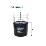 Filtru ulei Chevrolet Aveo, 2005-2011, Spark, 2009-2014, Motorizare 1.2, Filtron