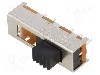 Intrerupator glisant, 4 pozitii, {{Configura&amp;#355;ie pini}}, ON-ON-ON-ON, KNITTER-SWITCH - MFP 1424