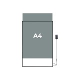 Cumpara ieftin Plak&aacute;tkeret led vil&aacute;g&iacute;t&aacute;ssal 210x297 mm A4