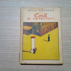 EMIL SI DETECTIVII - Erich Kastner - Walter Trier (ilustratii) - 1962, 139 p.