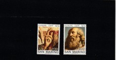 San Marino 1975-Europa CEPT,Picturi,MNH.Mi.1088-1089 foto