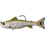 Cumpara ieftin Shad Livetarget Trout Parr, culoare Silver-Olive, 13.1cm, 35g
