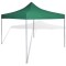 41467 vidaXL Green Foldable Tent 3 x 3 m 41467