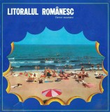 NI738 Litoralul rom&acirc;nesc, țărmul vacanțelor, pliant ONT de reclamă turistică, perioada comunistă