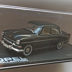 Macheta Opel Kapitan '54 1953-1955 negru - IXO/Altaya 1/43