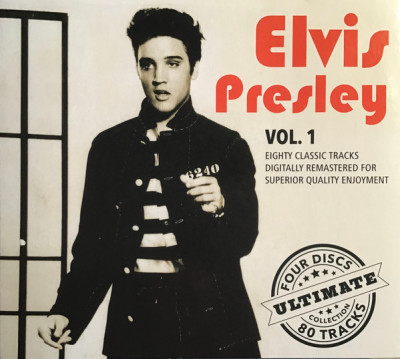 Elvis Presley Ultimate Vol. 1 4cd CD 80 melodii nou, sigilat, album de colectie foto