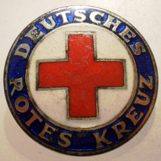 I.439 INSIGNA GERMANIA DEUTSCHES ROTES KREUZ CRUCEA ROSIE email 27mm