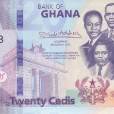 Bancnota Ghana 20 Cedis 2019 - P48 UNC