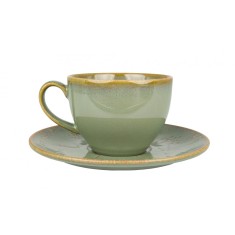 Bonna Sage Snell - Ce&Egrave;ti de ceai &Egrave;i farfurie - 230.0 cc - Por&Aring;&pound;elan - 6er set