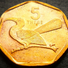 Moneda exotica 5 THEBE - BOTSWANA, anul 2007 * cod 4673