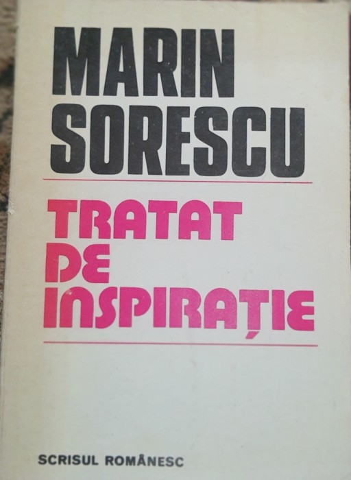 TRATAT DE INSPIRATIE - MARIN SORESCU - 1985