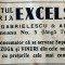 1931 Reclamă rom&acirc;nească Restaurantul Berăria EXCELSIOR Bucuresti Interbelic Str C&acirc;mpineanu Nr 5 Gheorghe Gabrielescu &amp; AUREL MICU istoria ospitalitati