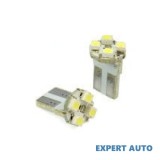 Bec pozitie 4 led t10 smd lumina alba 12v ( set / 2 buc ) 10513w Alta marca Alt model #7