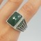 Superb inel barbatesc/unisex manufacturat din argint