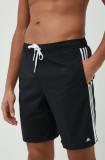 Adidas Performance pantaloni scurți de baie 3-Stripes CLX culoarea negru HT4358