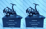 SET 2 Mulinete Feeder si Crap PRO FL VIRUS VF6500 tambur Long Cast+baitrunner, Baracuda