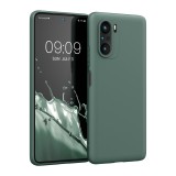 Husa pentru Xiaomi Mi 11i / Poco F3, Silicon, Verde, 57026.171, kwmobile, Carcasa