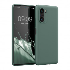 Husa pentru Xiaomi Mi 11i / Poco F3, Silicon, Verde, 57026.171, kwmobile