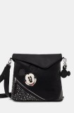 Desigual rucsac MICKEY STUDSTYLE JER femei, culoarea negru, mare, cu imprimeu, 24WAKP21