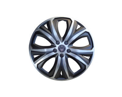 Set 4 capace roti model EVO negru+gri antracit 15&amp;Prime; Cod: WS1-1GR-15 foto
