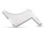 Pieptene Contur Barba &amp; Mustata MyStyle - Sablon Barba Perfecta, Ghid Simetric, Plastic Premium, Usor de Folosit, 20x11.5cm