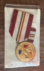 CC6 3 - comunism RSR - militar - decoratie - 25 Octombrie - Ziua armatei - 1974