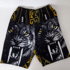 Pantaloni scurți bărbați imprimeu jaguar